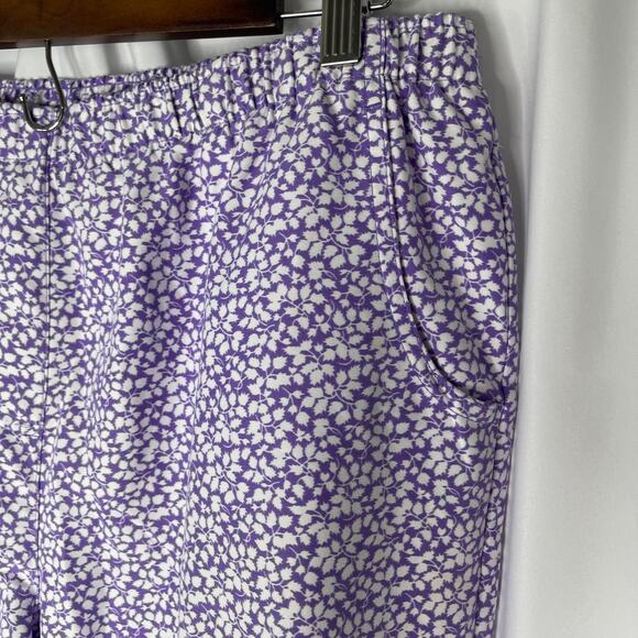 Kim Rogers capri pants women's petite 12 pull on comfortable elastic - Picture 2 of 12